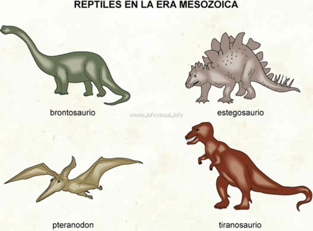 Era Mezoica Reptiles