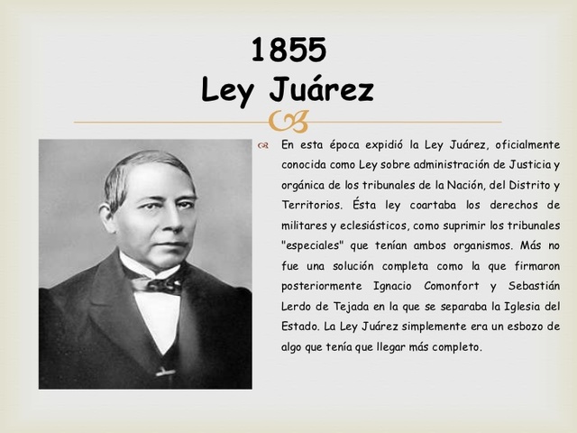 LEY JUAREZ