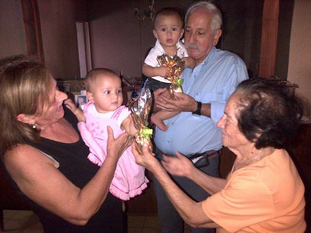 Nuestras primeras pascuas