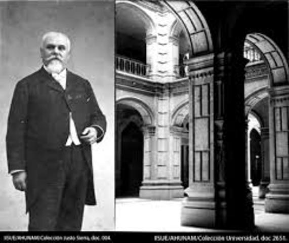 SE INAGURA LA UNIVERSIDAD DE MEXICO