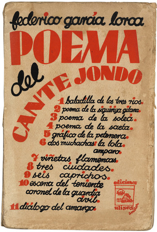 Escribe: "Poema del cante jondo"