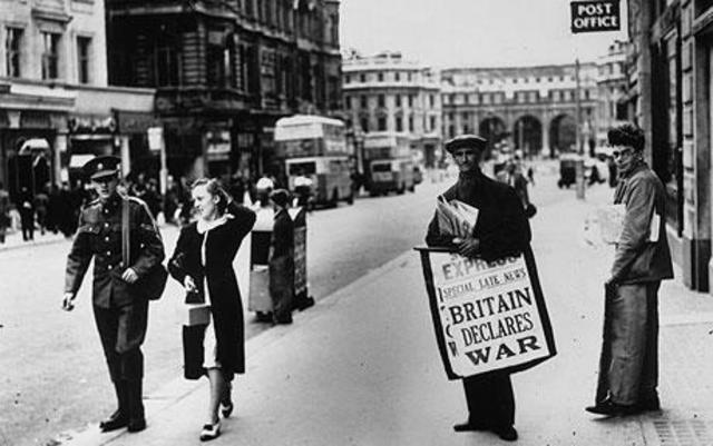França i Gran Bretanya a la Guerra