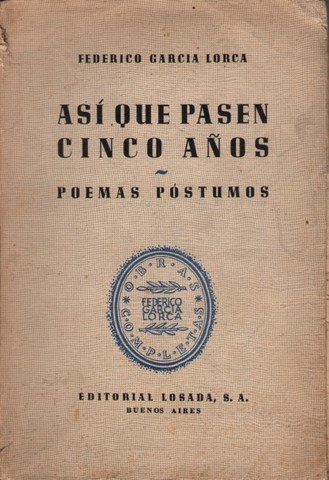 Obra de teatro: "Así que pasen cinco años"