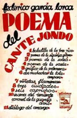Publición de Poema del cante jondo