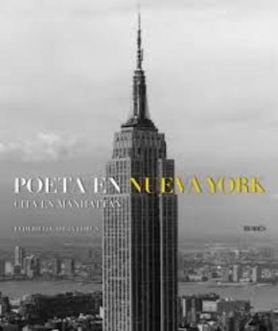 Publicación de Poeta en Nueva York
