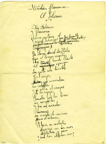 Publica Poema del cante jondo