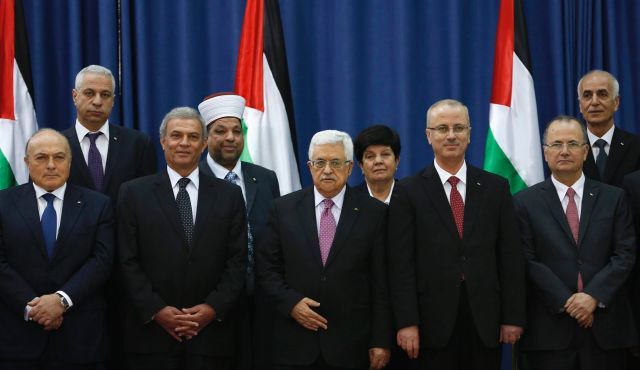 The new Palestinian unity government holds its first cabinet meeting