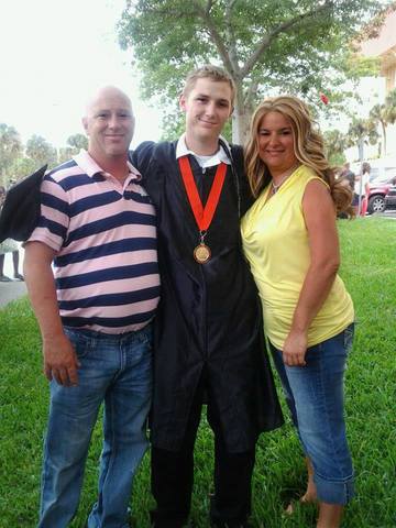 My oldest graduating highschool