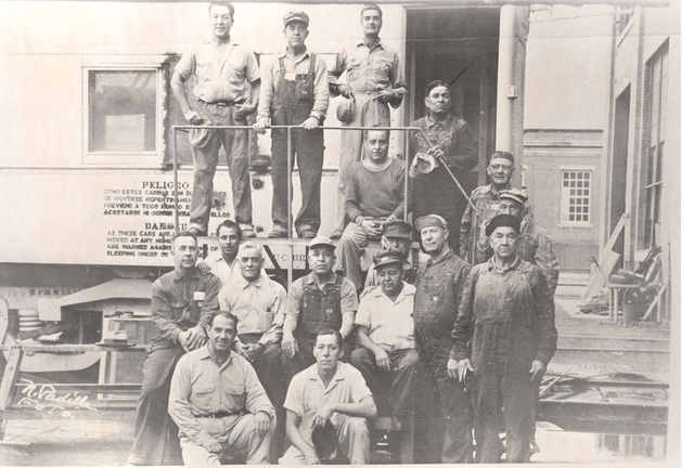 Benito works on Building Rail road in El paso