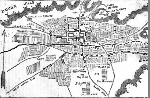 Kearny takes Santa Fe