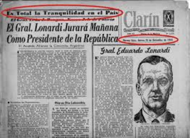 Golpe de Estado a Perón