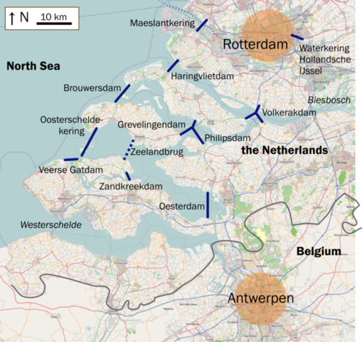 Delta-werken worden gestart.