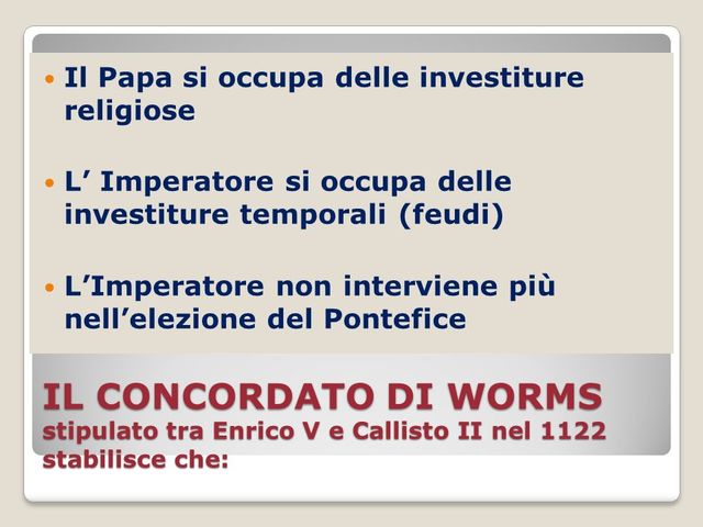 CONCORDATO DI WORMS