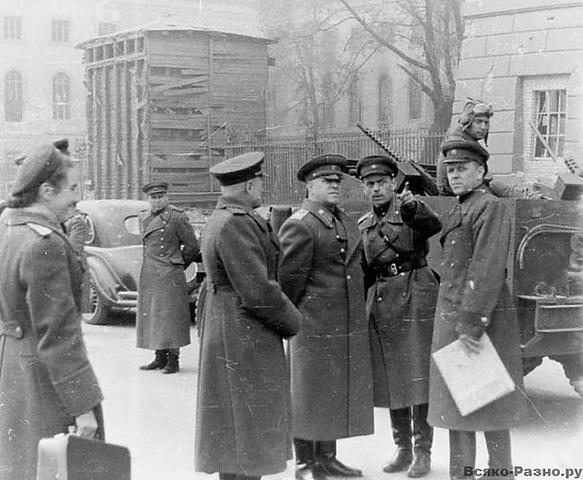 Участие в Берлинской операции