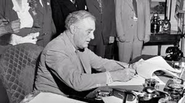 Predent FDR Wins 4th Presidential Election