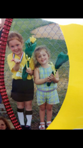 My sisters softball game