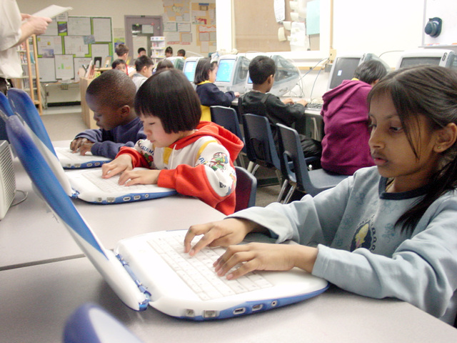 Laptops appear in classrooms