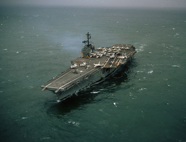USS Forrestal Fire