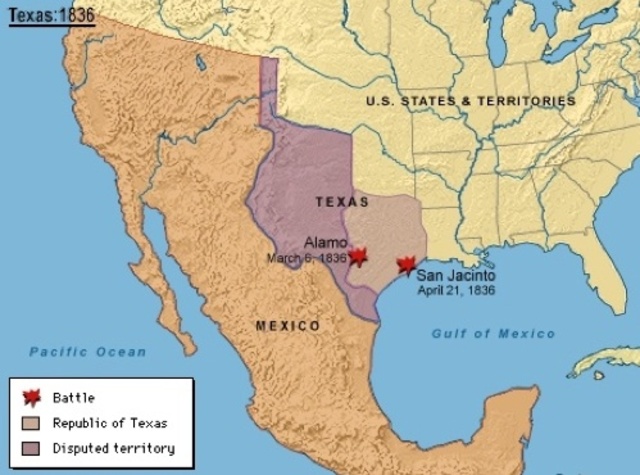 Mexico Loses Almost Half Of Its Territory To United States