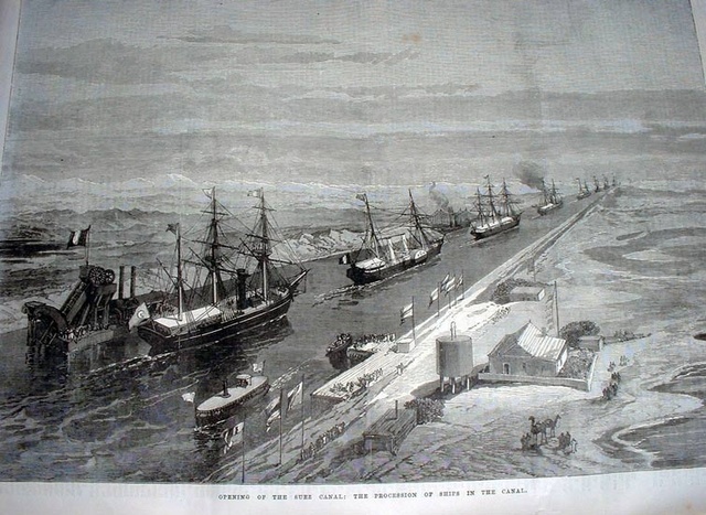 Suez Canal Completed