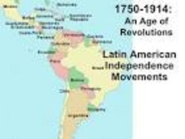 Most Of Latin America Becomes Independent