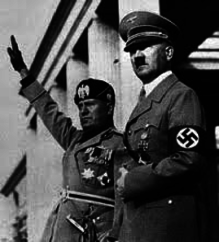 rome berlin axis formed