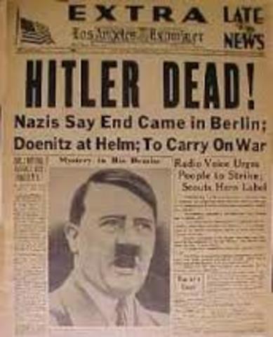 Hitler Commits Suicide