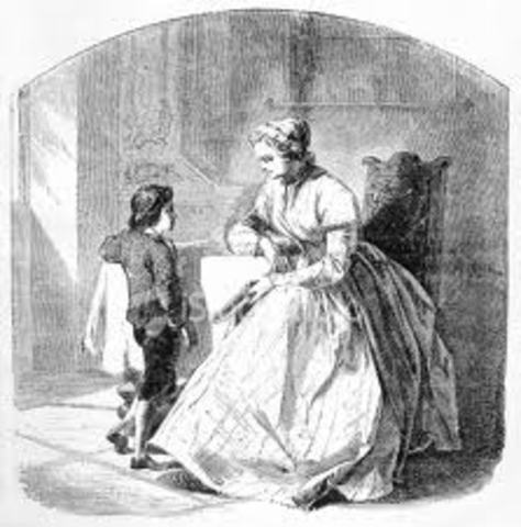 Death of Washington's Father