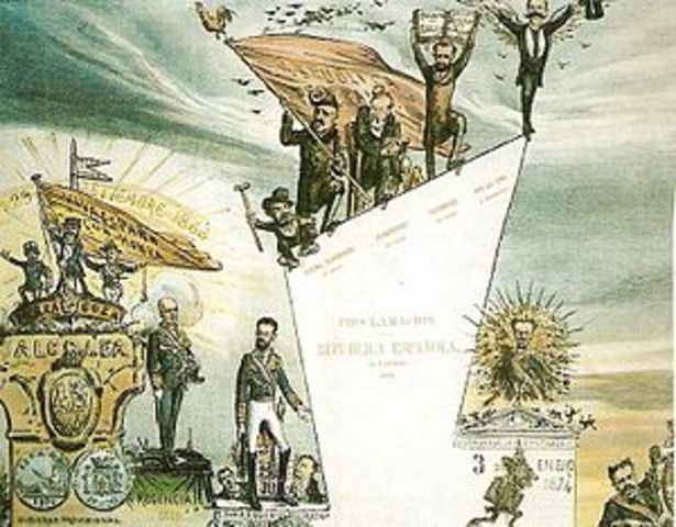 Revolución septembrina y exilio de la familia real.