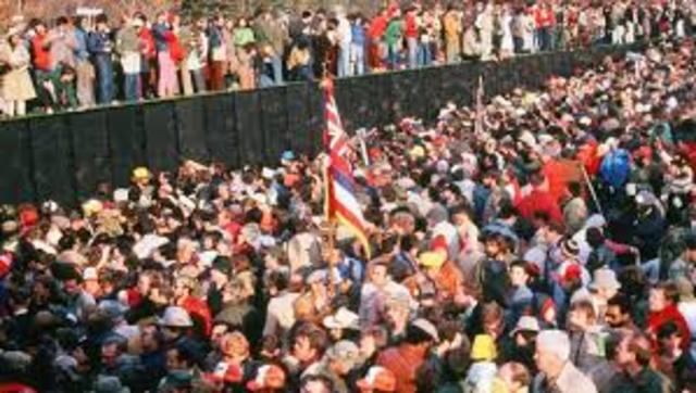 Dedication of Vietnam Memorial