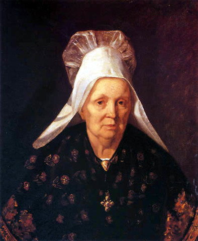 "Retrato de Madame Marescot", Jean Francois Millet. Realista