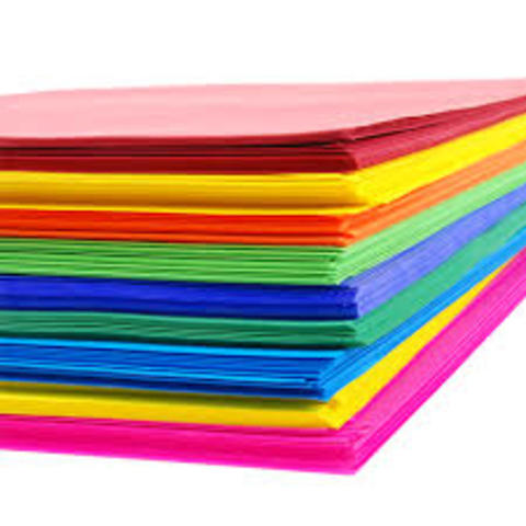 colored paper