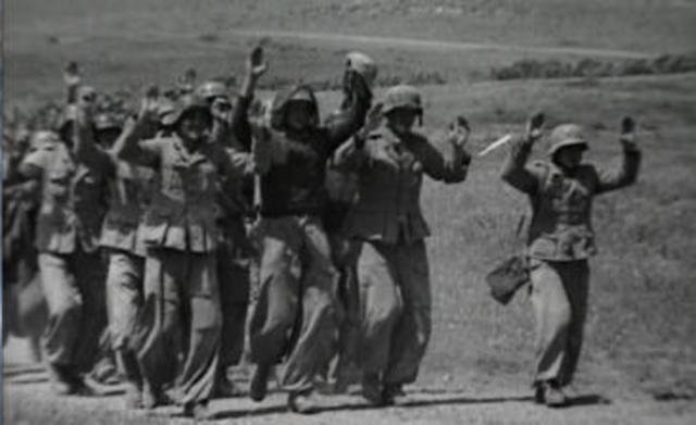 Germans Surrender at Stalingrad