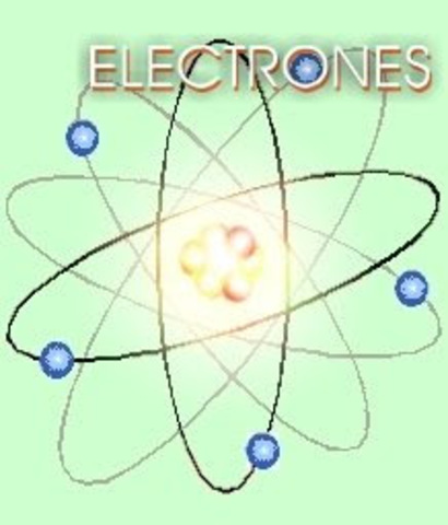 Electrones, protones y neutrones.