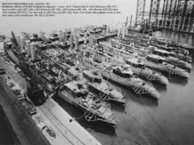 US passes Naval expansion Act