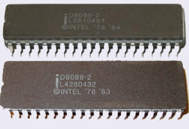 Intel 8086 Y El Intel 8088