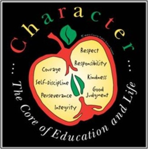 Character education becomes a strong push!!