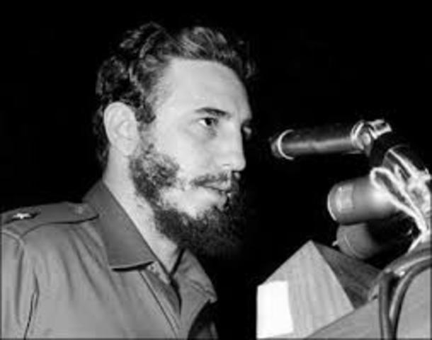 Castro takes over Cuba