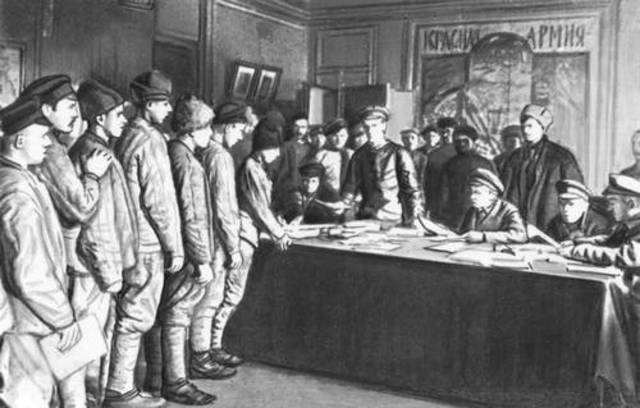 С 1920 года в рядах РККА