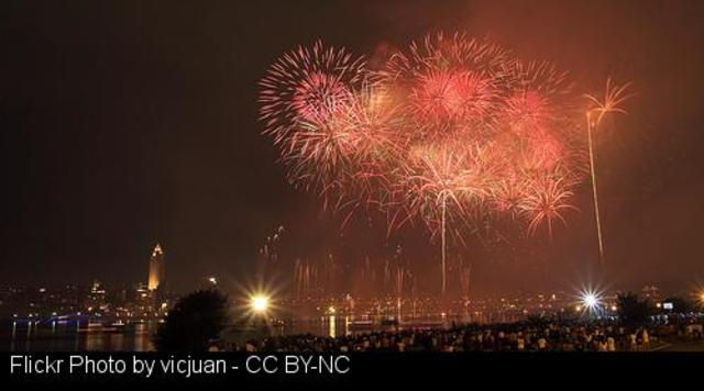 Un cohete causa daños en un coche y un conato de incendio en una fábrica