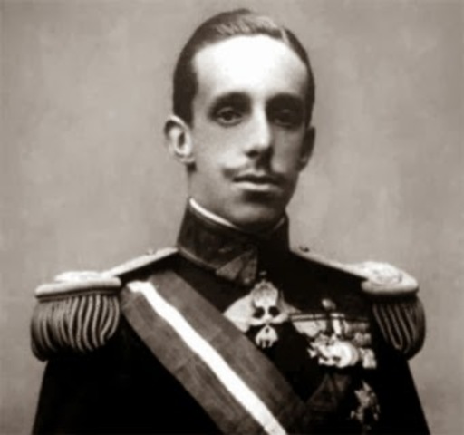 Subida al trono de Alfomo XIII