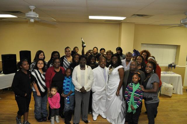 Cousin wedding reception