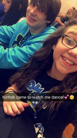 My BestFriend (Cousin) Came to watch me dance!!