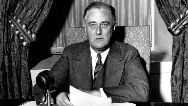 FDR is elected President of the United States