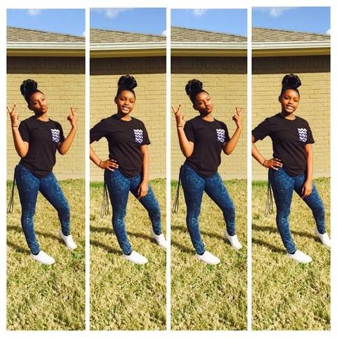 Going to a football game earlier this school year.