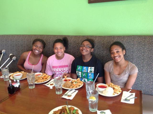 Kierras birthday get together