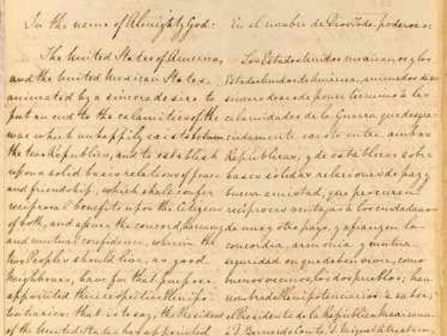 Treaty of Guadlupe Hidalgo