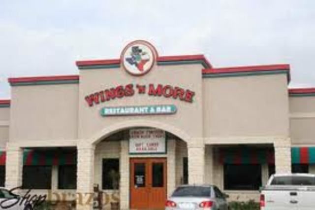 i stayed over my uncles house n went to wings & more for the 1st time