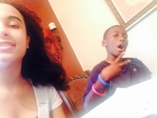 went to alvin,houston to see my cousins