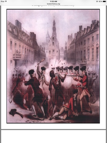 Boston massacre